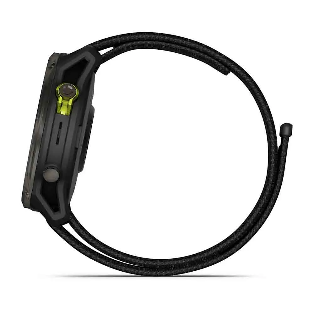 太陽能 GPS 手錶 Enduro 3 Sapphire Carbon Gray DLC Titanium with Black Nylon