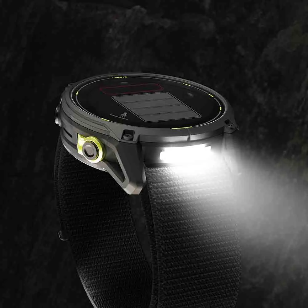 太陽能 GPS 手錶 Enduro 3 Sapphire Carbon Gray DLC Titanium with Black Nylon