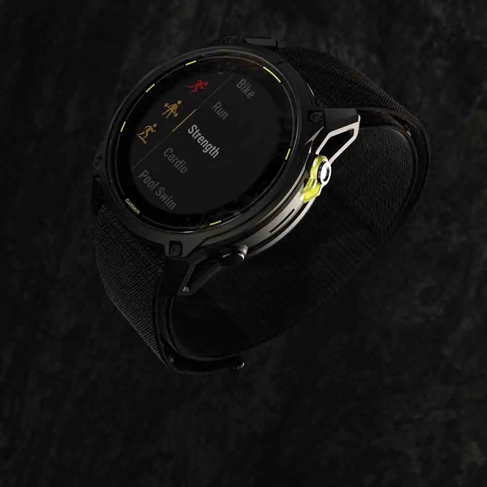 太陽能 GPS 手錶 Enduro 3 Sapphire Carbon Gray DLC Titanium with Black Nylon