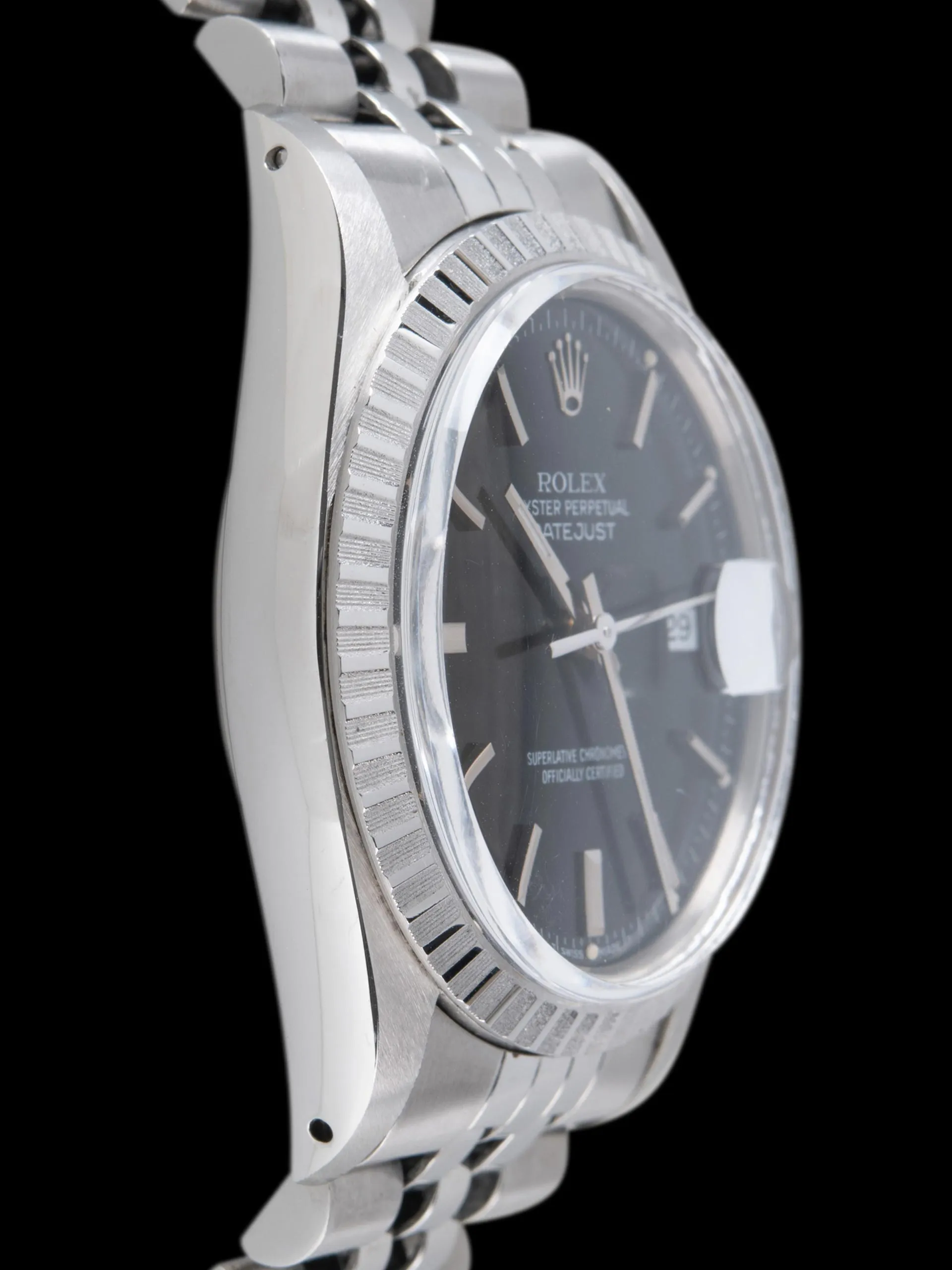 1986 Rolex Datejust (Ref. 16030) Black Dial