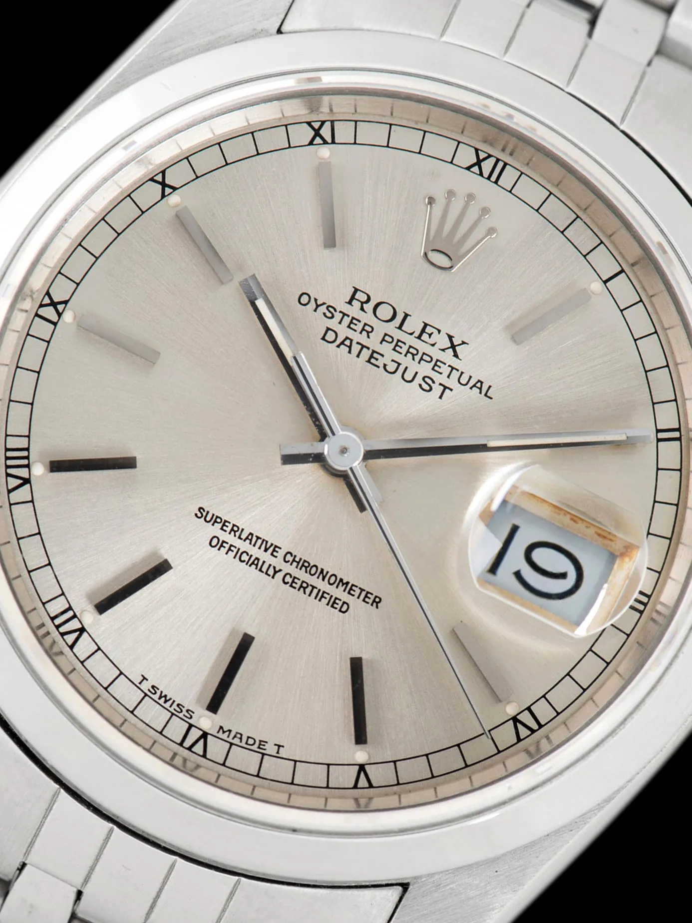 1988 Rolex Datejust (Ref. 16200) Silver Dial
