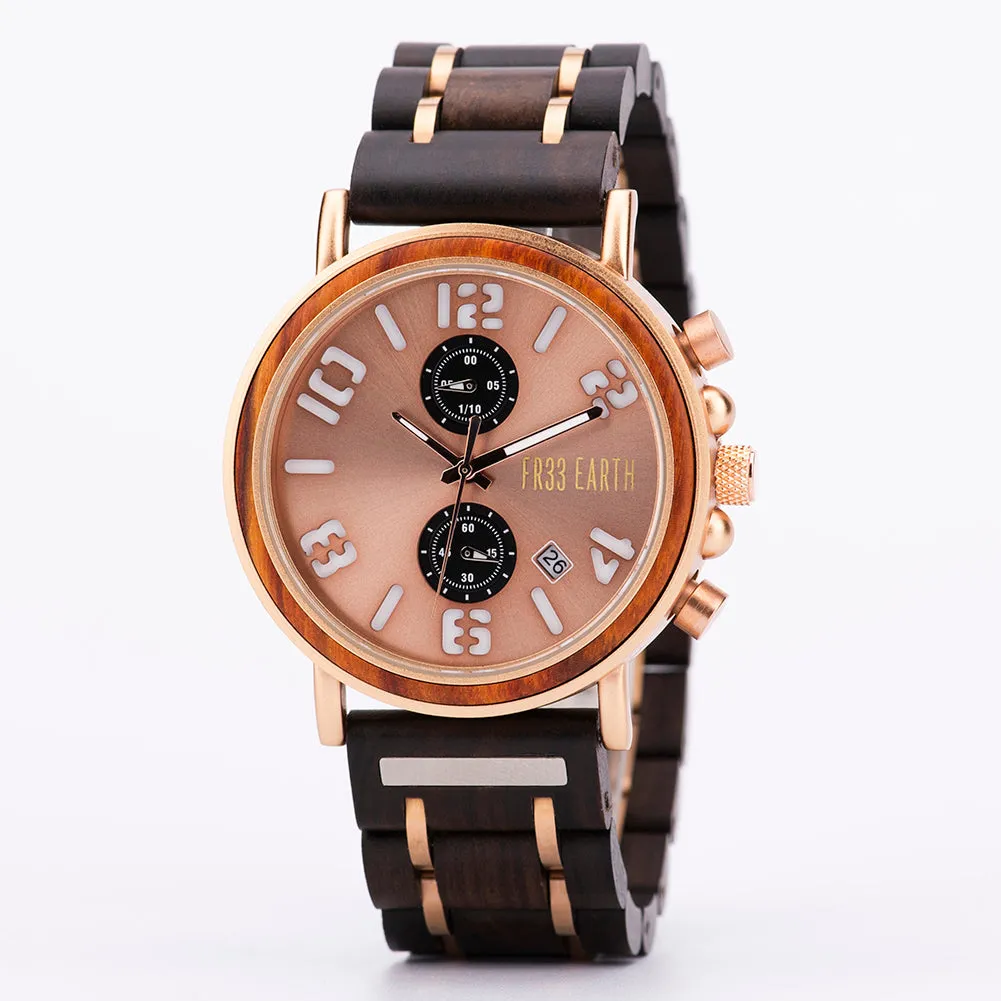 33 Degree Wood Watch