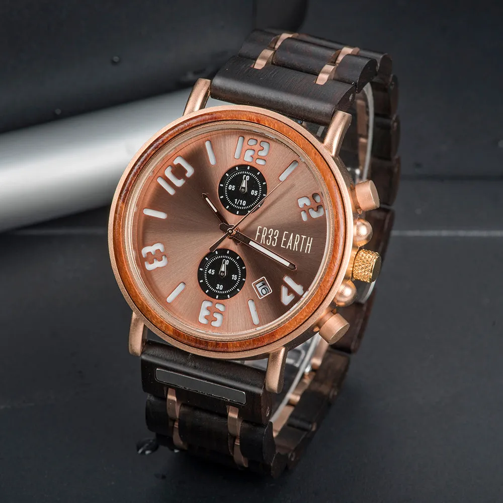 33 Degree Wood Watch