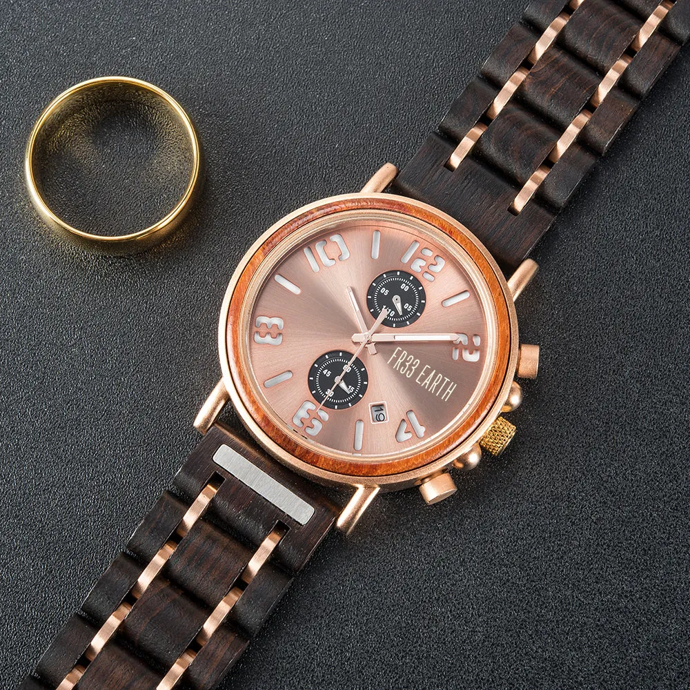 33 Degree Wood Watch