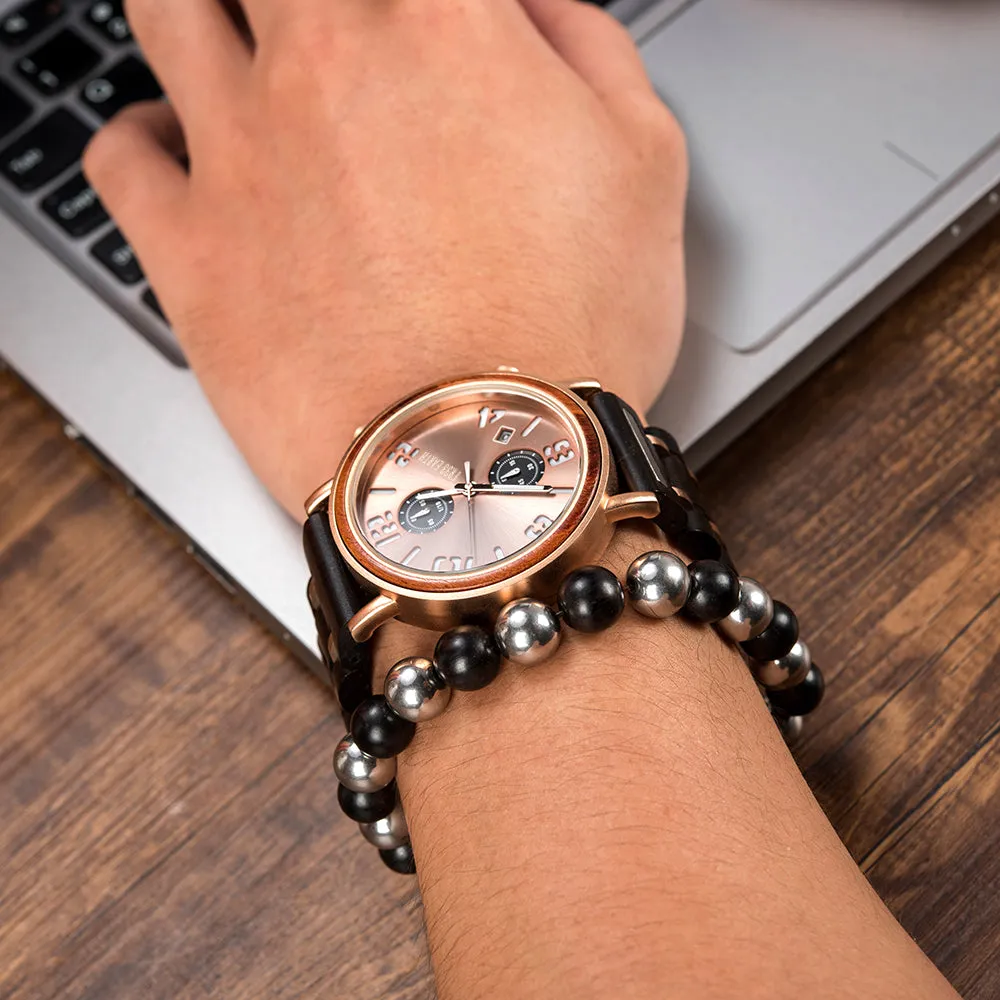 33 Degree Wood Watch