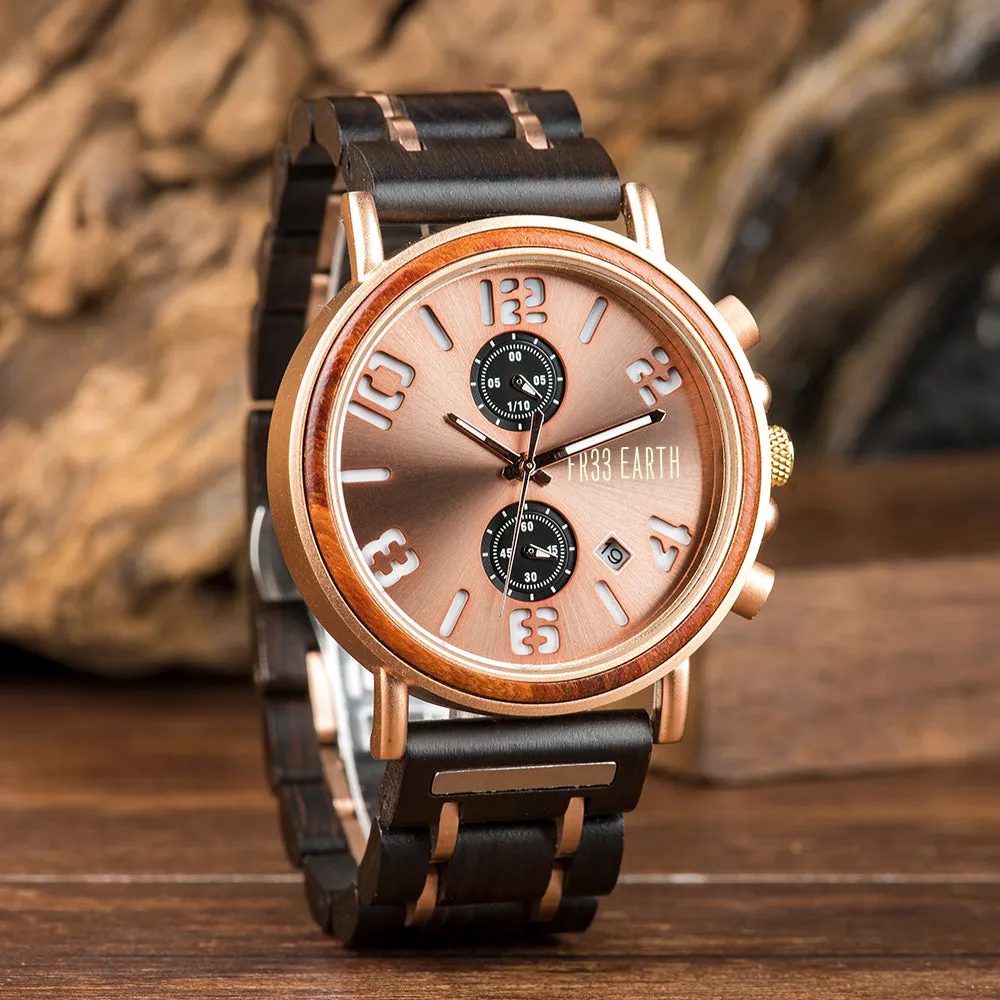 33 Degree Wood Watch