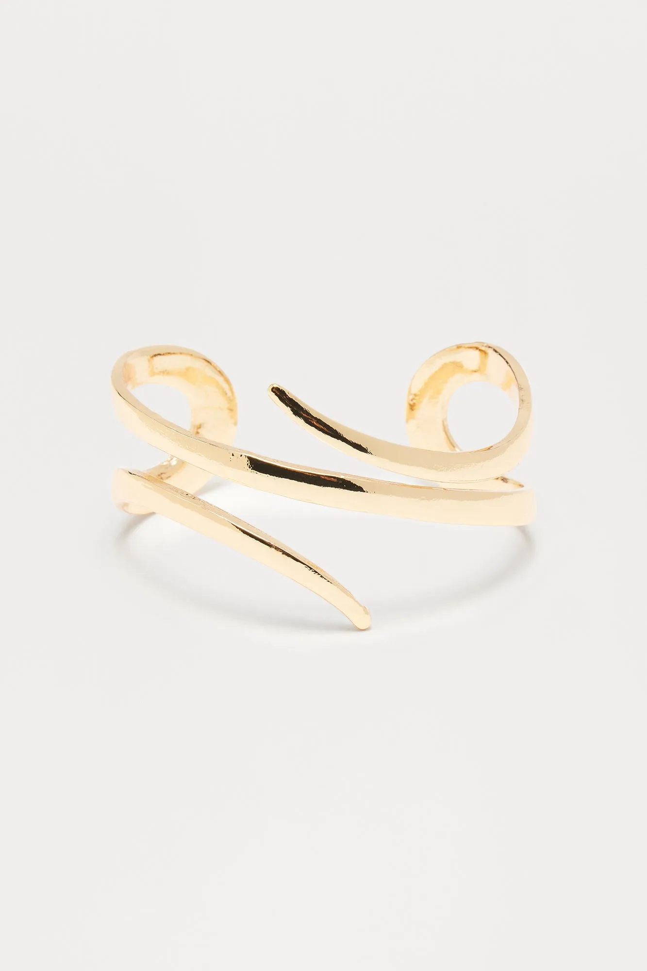 Adrianna Cuff Bracelet - Gold
