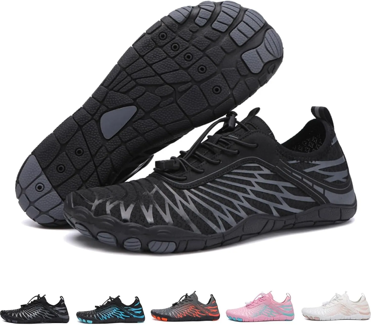 Barecourt: 2.0 Barefoot Pickleball Shoes, Womens Mens Barefoot Shoes, Thin Sole, Zero Drop, Wide Toe Box