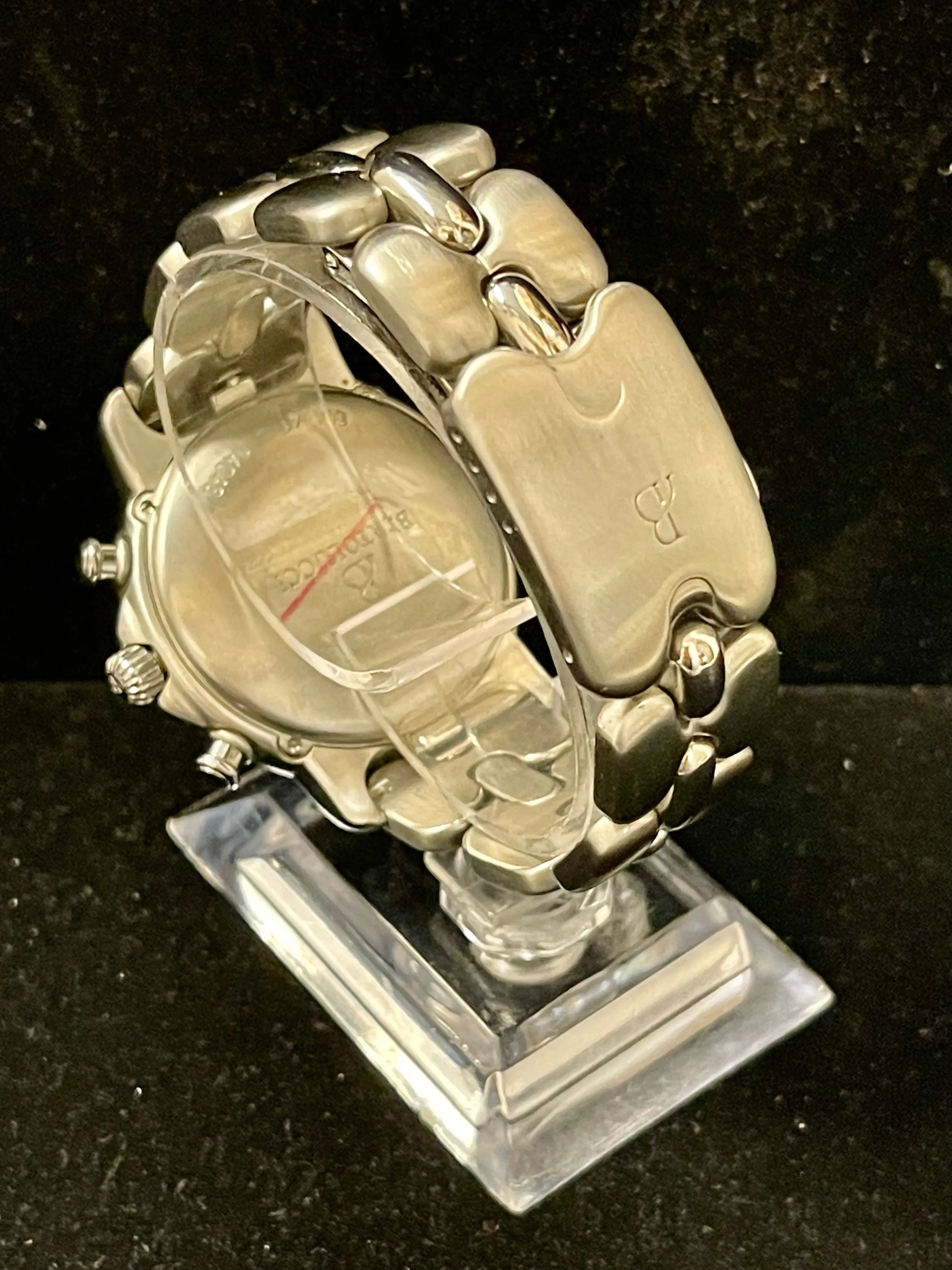Bertolucci Beautiful Chronograph SS Automatic Men's Wrist Watch - $15K APR w/COA