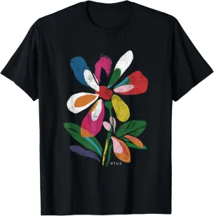 Boho Style Floral Pastel Design Flowers Hipster Streetwear T-Shirt