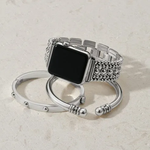 Brighton | Pretty Tough Watch Band in Silver Tone