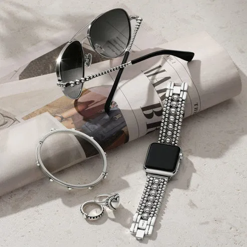 Brighton | Pretty Tough Watch Band in Silver Tone