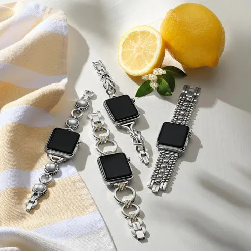 Brighton | Pretty Tough Watch Band in Silver Tone