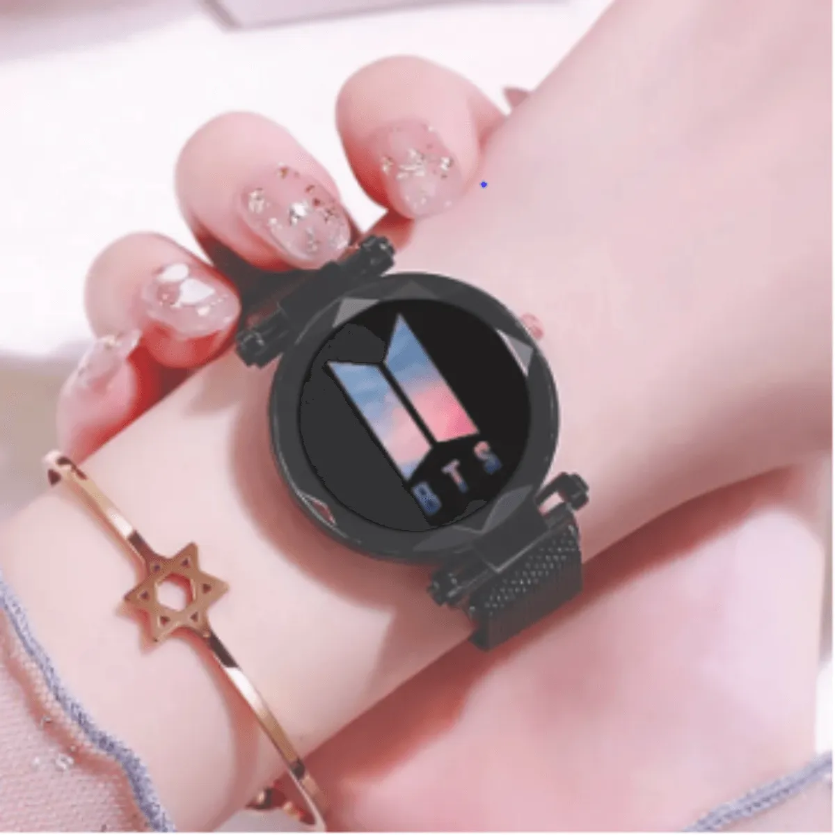 BTS Magnetic Watch for Army Kpop BT21 Wrist Watch