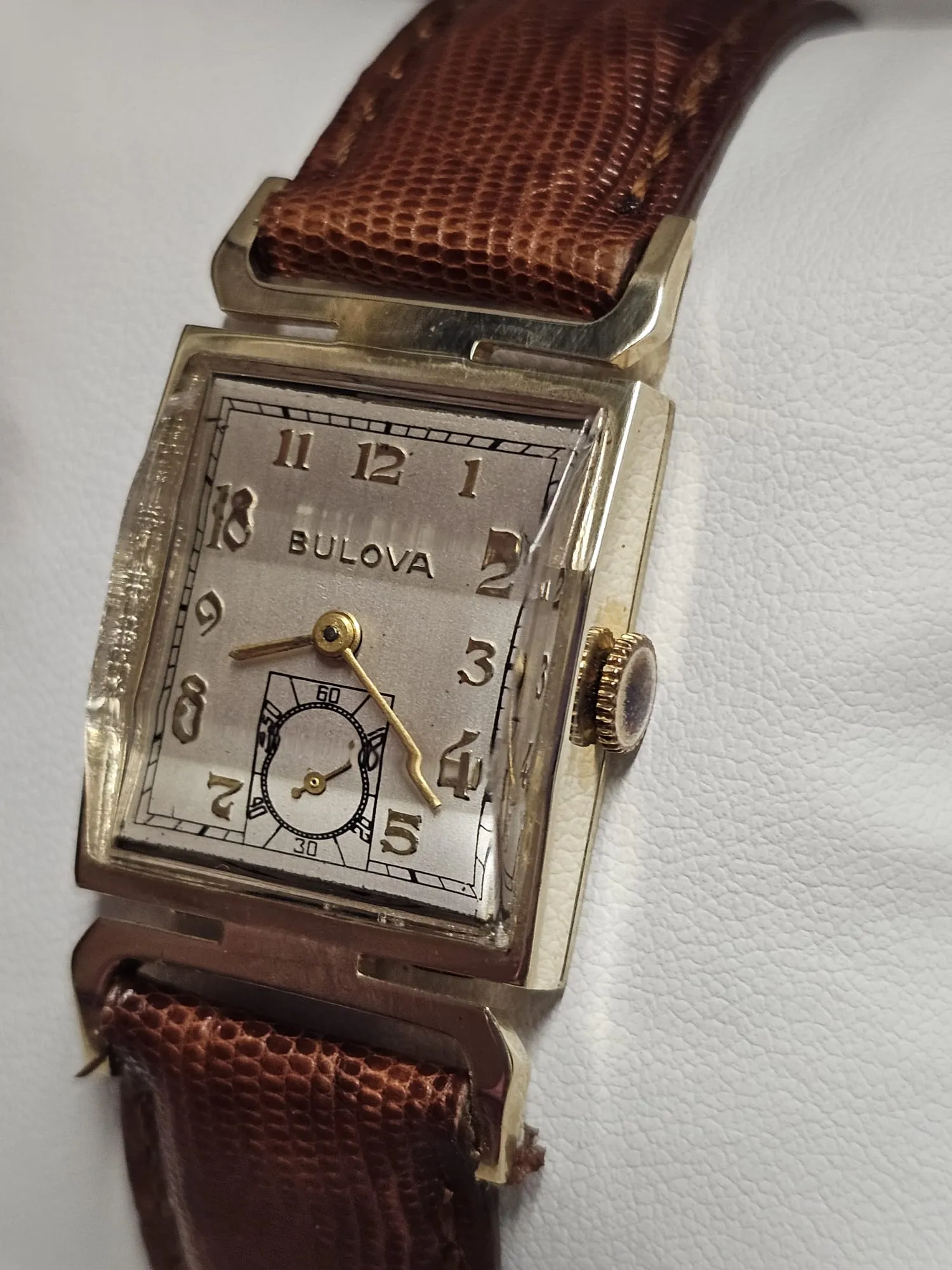 Bulova 14K Yellow Gold Vintage 1940s Unique Collector's Watch - $13K APR w/ COA!