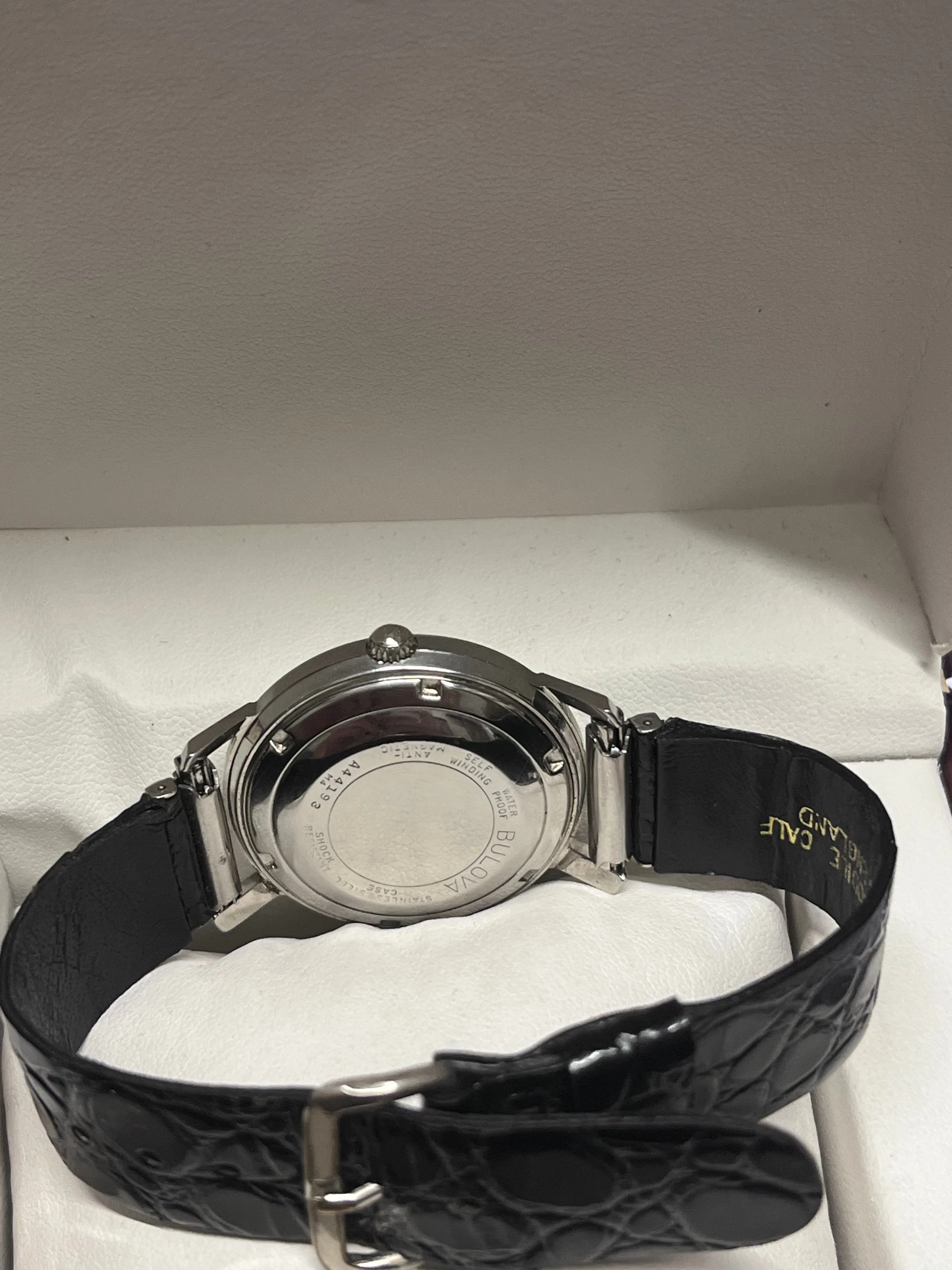 BULOVA Rare Incredibly Beautiful Vintage Unique SS Men's Watch- $7K APR w/ COA!!