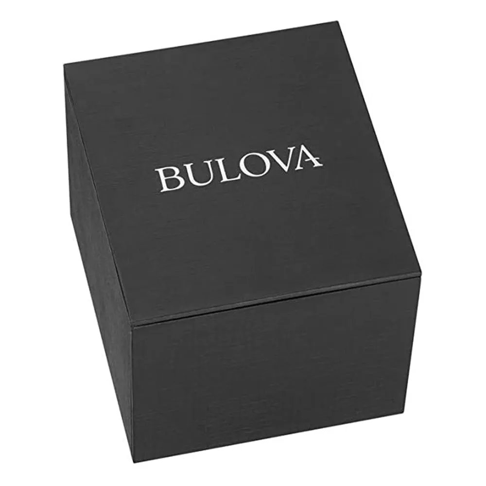 Bulova Womens Futuro Diamond MOP Dial Yellow Gold Bracelet Dress Watch - 97P133