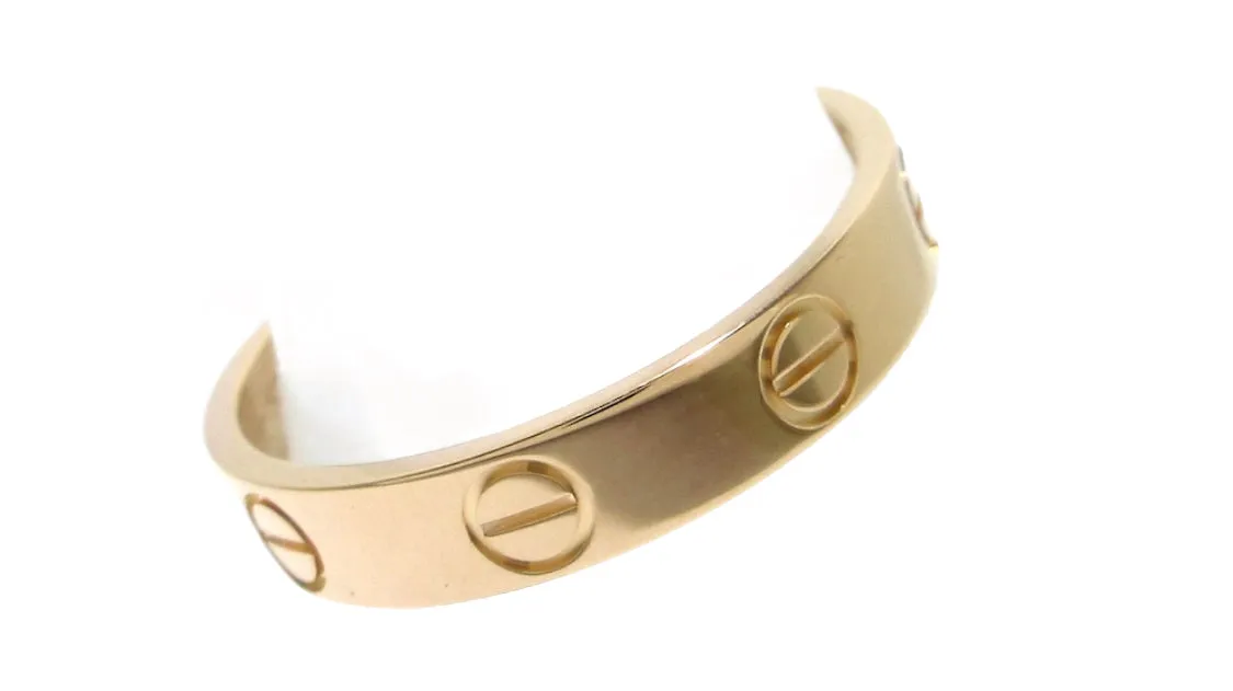 Cartier Love wedding band, size 53