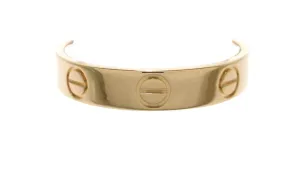Cartier Love wedding band, size 53