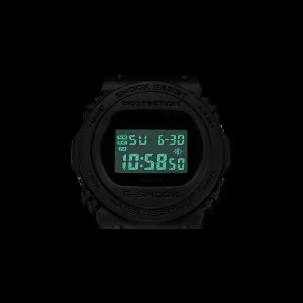 CASIO DW-5750E-1BDR G-Shock Resin Band 200-meter water resistance
