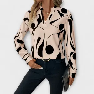 Celine Elegant Blouse With Design