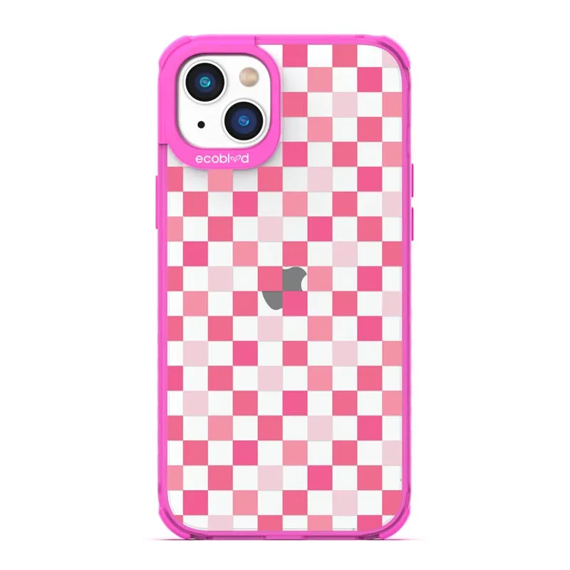 Checkered Print - Laguna Collection Case for Apple iPhone 14 Plus