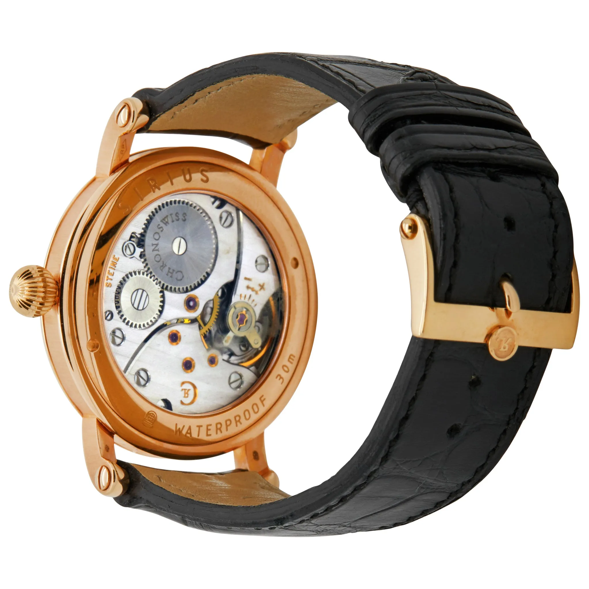 Chronoswiss Sirius CH1021R Black Dial Manual winding Men's Watch