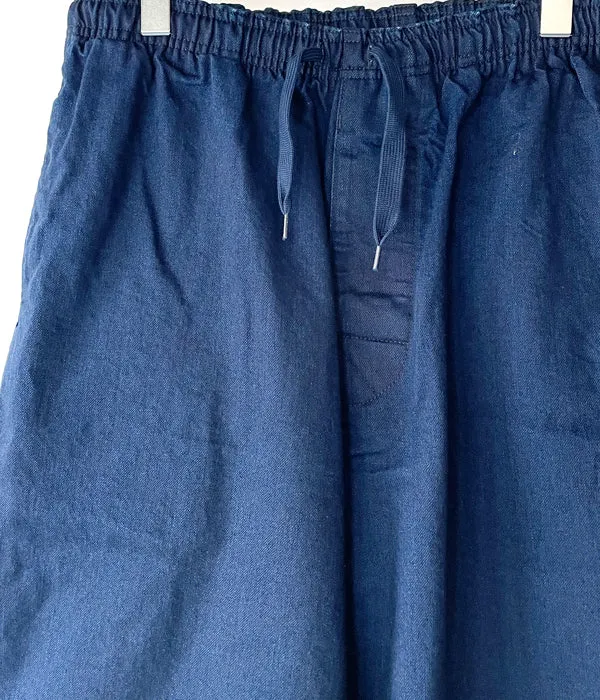 DESCENDANT/SHORE DENIM BEACH TROUSRES (INDIGO)
