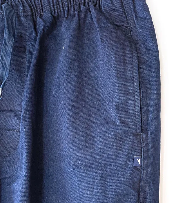 DESCENDANT/SHORE DENIM BEACH TROUSRES (INDIGO)