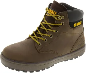 DEWALT Plasma Men's Leather, Steel Toe, Safety Work Boot, Palm Brown, 11