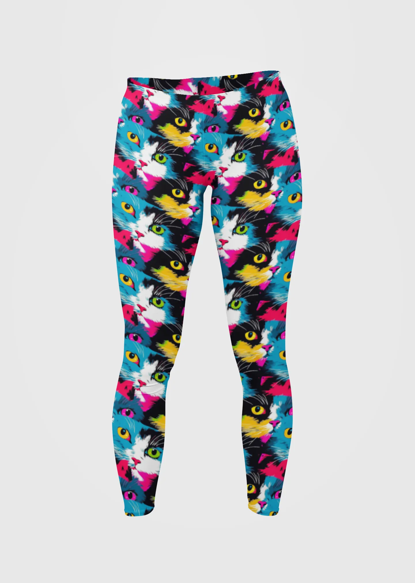 Electric Kitty Print Legging