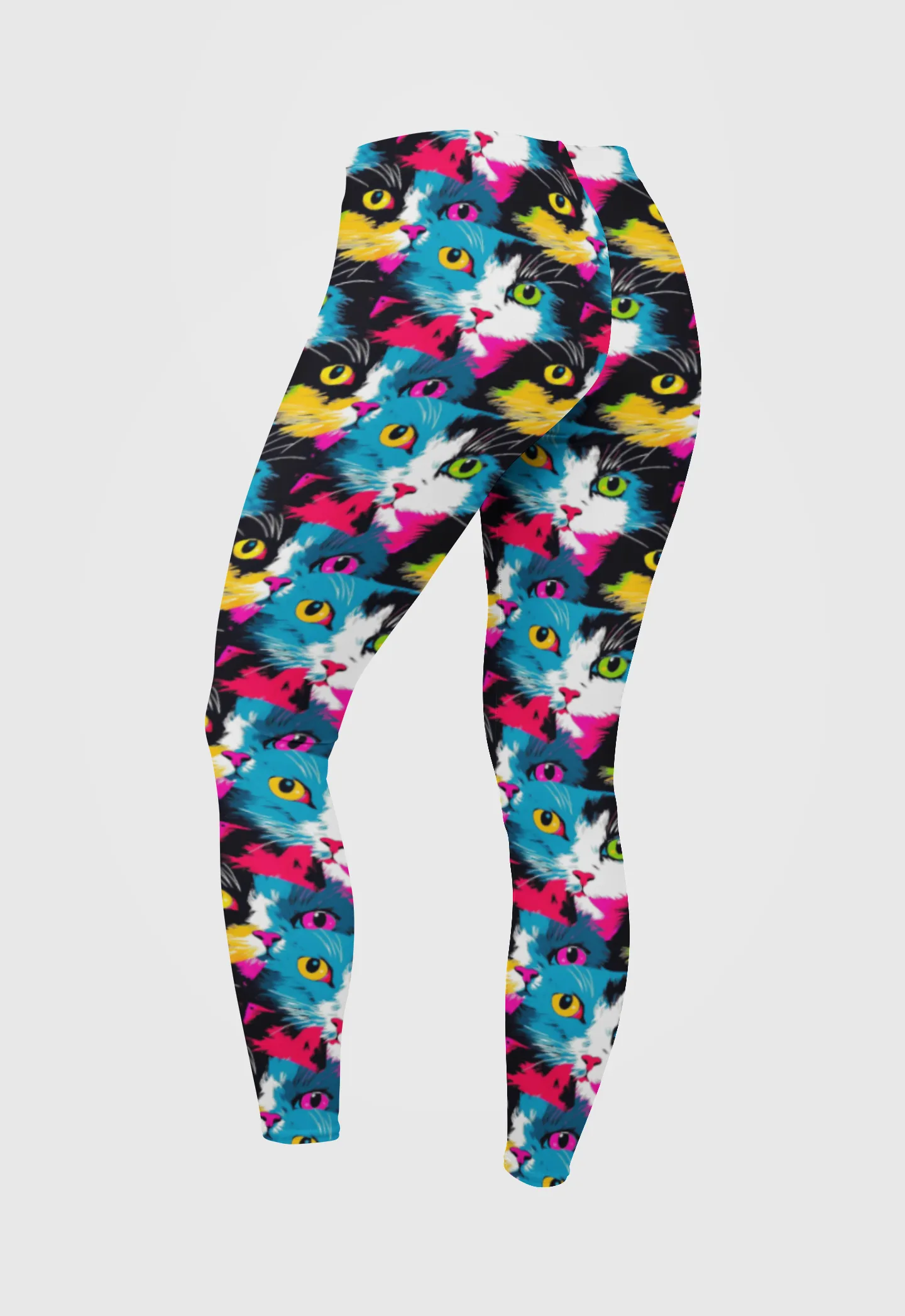 Electric Kitty Print Legging