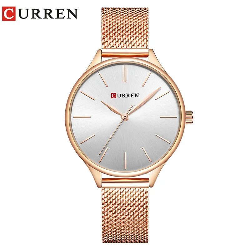 Elegance® 9097 Prestige Timepiece Women Quartz Watch Simple Style New Ladies Bracelet Watches Women Dress Wristwatch Quartz Female Clock Gifts relogios feminino