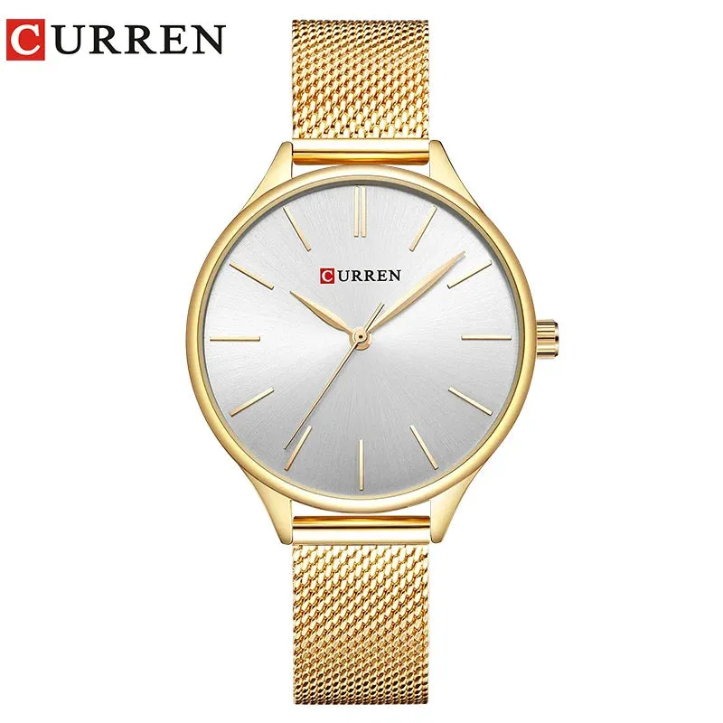 Elegance® 9097 Prestige Timepiece Women Quartz Watch Simple Style New Ladies Bracelet Watches Women Dress Wristwatch Quartz Female Clock Gifts relogios feminino