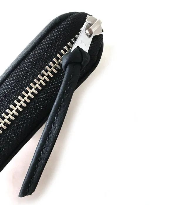 ERA./BUBBLE CALF ROUND PALM WALLET