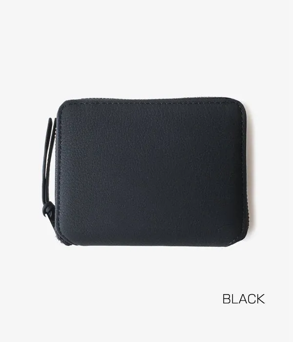 ERA./BUBBLE CALF ROUND PALM WALLET