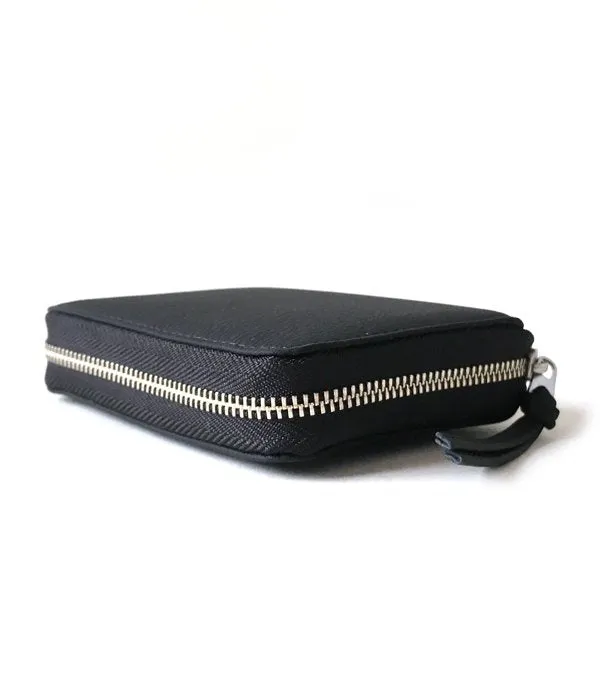 ERA./BUBBLE CALF ROUND PALM WALLET