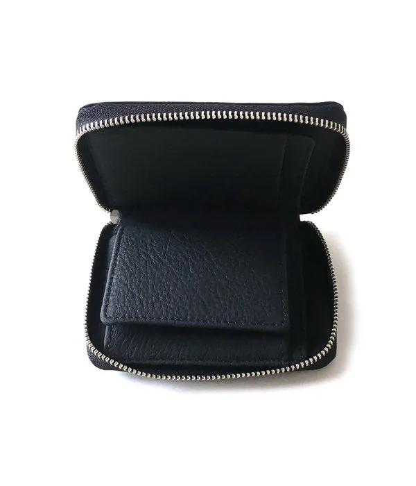 ERA./BUBBLE CALF ROUND PALM WALLET