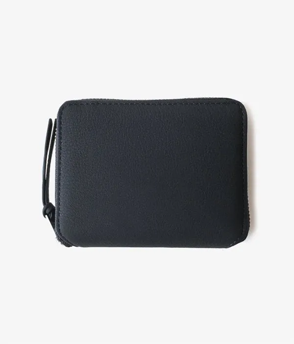 ERA./BUBBLE CALF ROUND PALM WALLET