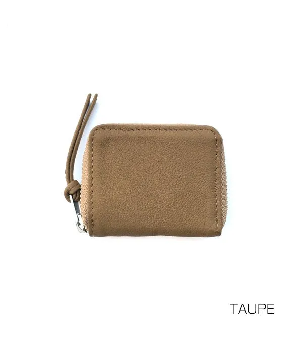 ERA./BUBBLE CALF ROUND VERY MINI WALLET