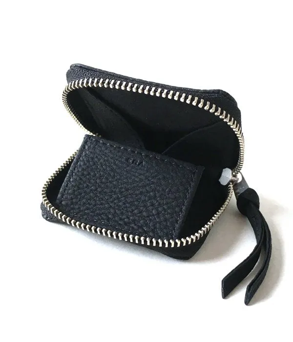 ERA./BUBBLE CALF ROUND VERY MINI WALLET