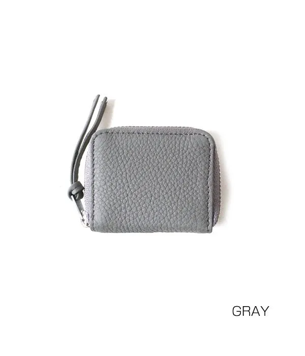 ERA./BUBBLE CALF ROUND VERY MINI WALLET