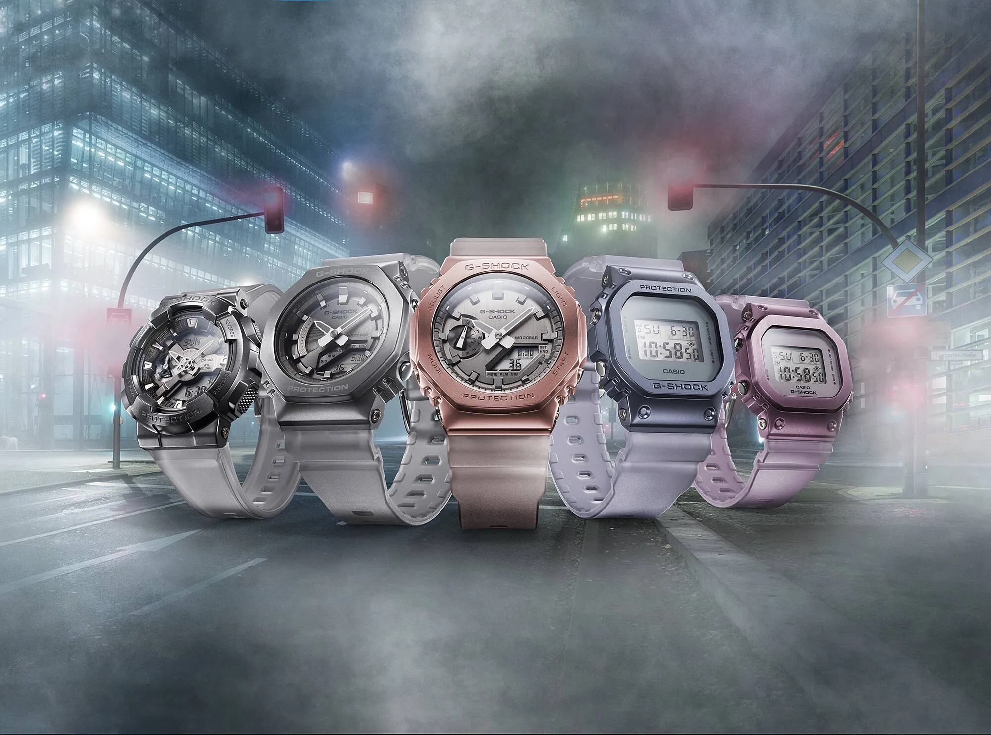 G-Shock Digital & Analogue G Steel Watch Metalized Series GM5600MF-2D / GM-5600MF-2D