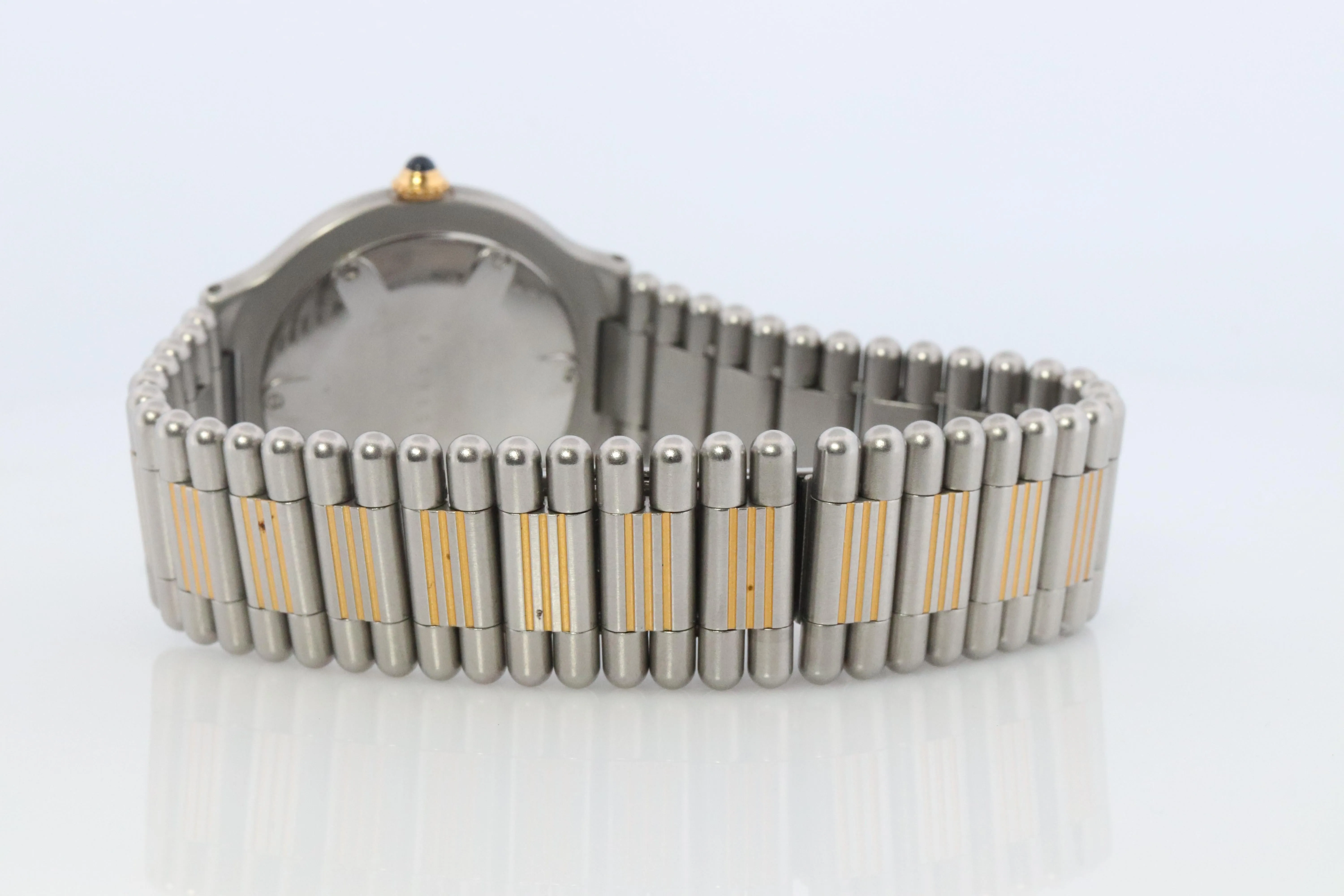 Genuine Cartier B01952 Watch. Must de Cartier 21 Stainless Steel Quartz Watch.