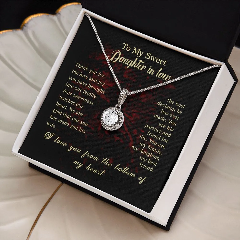 Gift for Daughter in Law Necklace Gift Mother in Law to Daughter in Law Gift