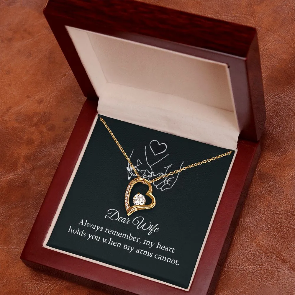 Gift for Wife Heart Necklace Gift for Wife Christmas Gifts Birthday Anniversary