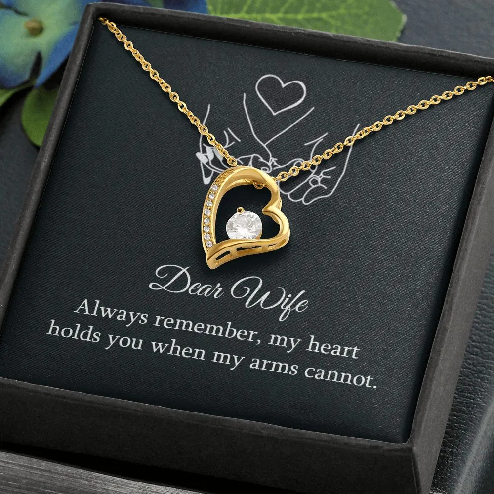 Gift for Wife Heart Necklace Gift for Wife Christmas Gifts Birthday Anniversary