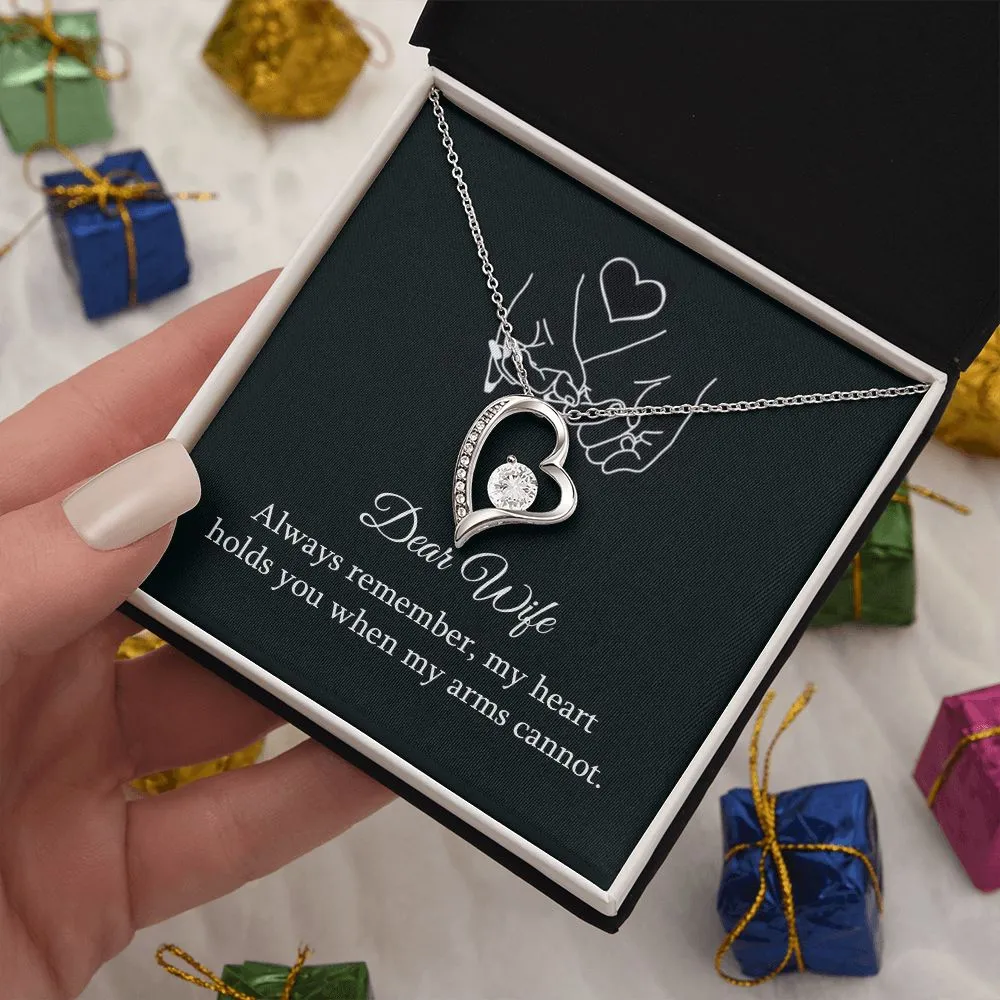 Gift for Wife Heart Necklace Gift for Wife Christmas Gifts Birthday Anniversary