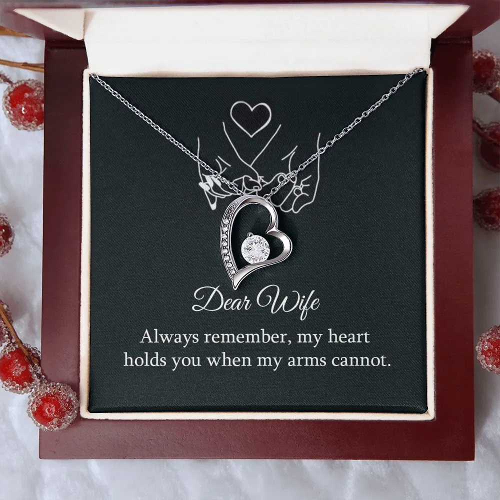 Gift for Wife Heart Necklace Gift for Wife Christmas Gifts Birthday Anniversary