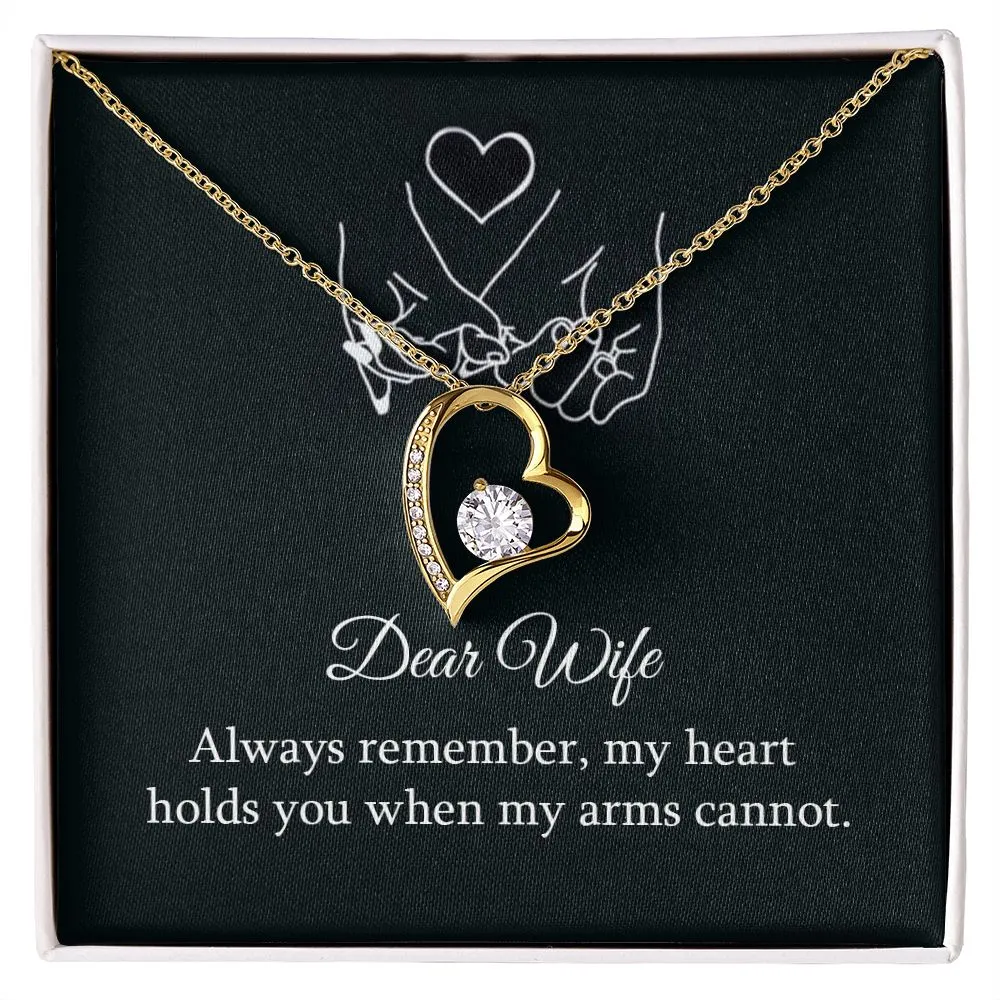 Gift for Wife Heart Necklace Gift for Wife Christmas Gifts Birthday Anniversary